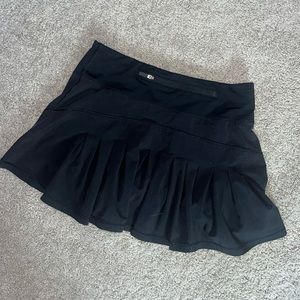 Lululemon Black Tennis Skirt